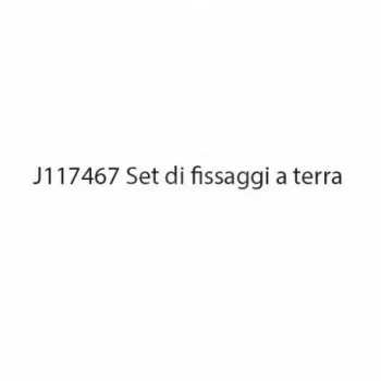 Set di fissaggio semicolonna / wc / bidet BRENTA, PIANA J117467 - Accessori