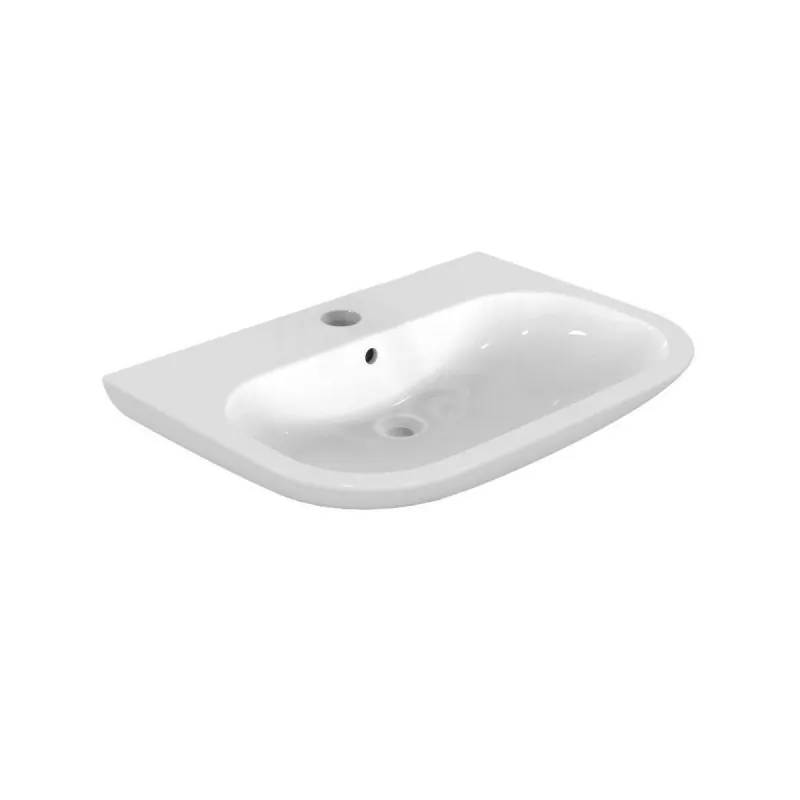 ACTIVE lavabo sospeso 70x50 bianco europa T054401 - Lavabi e colonne