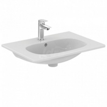 TESI lavabo TOP con foro 60x45 bianco europa T351001 - Lavabi e colonne