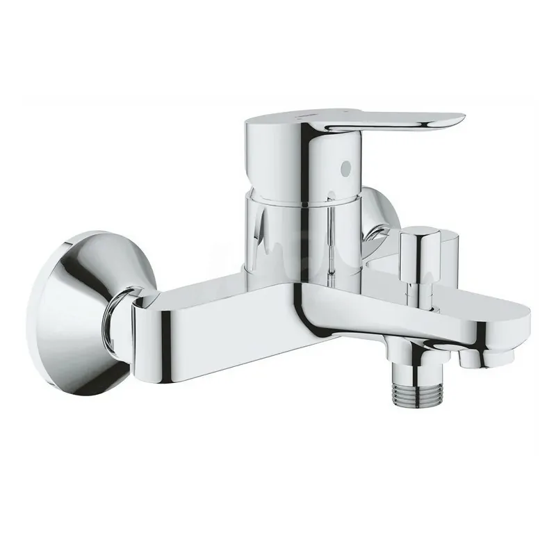 BAUEDGE Miscelatore rubinetto monocomando per vasca/doccia finitura cromo 23334000 - Gruppi per vasche