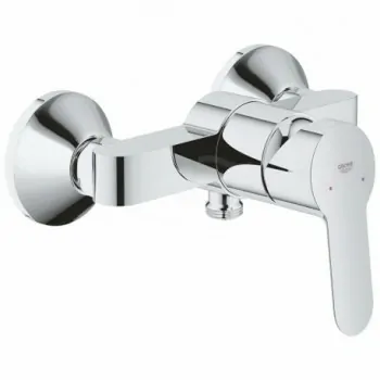 BAUEDGE Miscelatore rubinetto monocomando per doccia finitura cromo 23333000 - Gruppi per docce