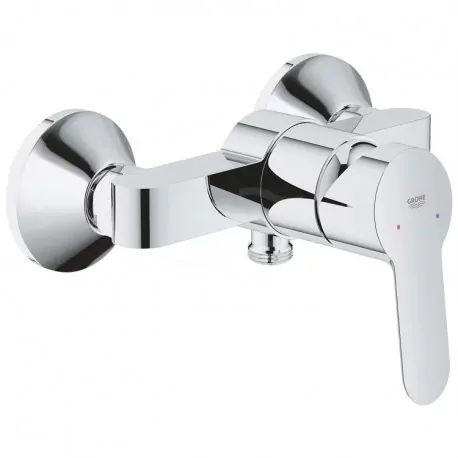 BAUEDGE Miscelatore rubinetto monocomando per doccia finitura cromo 23333000
