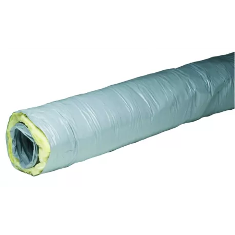 Tubo flessibile in PVC doppia parete Condotto isolante per impianti di ventilazione, condizionamento e riscaldamento. PVC doppia parete ø 82 mt.10 00000065001