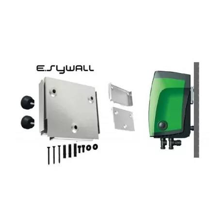 Dab e.sywall kit completo di staffe, viti, tasselli e due accessori per assorbimento vibrazioni per installazione a muro di e.sybox e e.sybox mini. 60161442