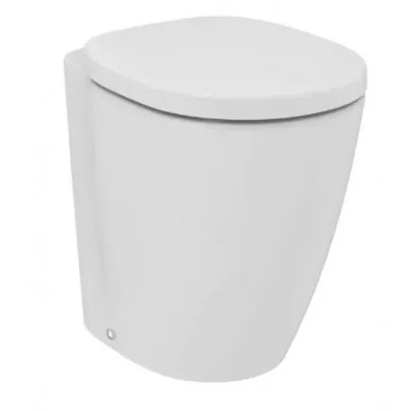 Ideal Standard CONNECT FREEDOM vaso a pavimento per installazione filo parete, con sedile slim senza chiusura rallentata, colore bianco E828401