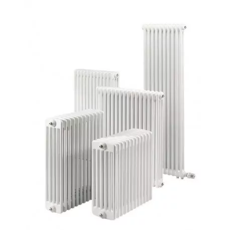 Radiatore tubolare multicolonna bianco con tappi 5/1800 11 elementi 5 colonne 0Q0051800110000