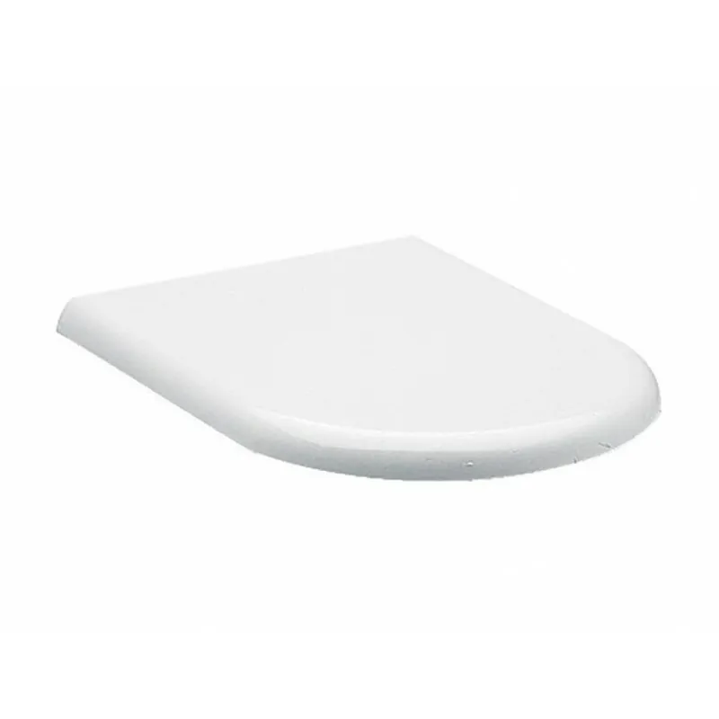 CLODIA sedile termoindurente bianco con cerniere inox J104900 - Sedili per WC