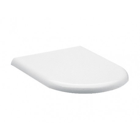 CLODIA sedile termoindurente bianco con cerniere inox J104900