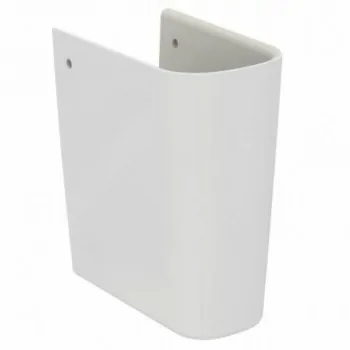 ESEDRA semicolonna in ceramica bianca T282901 - Lavabi e colonne