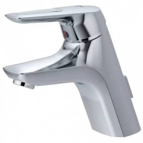CERAMIX BLU Miscelatore rubinetto monocomando lavabo TUBI FLESS. CR A5646AA