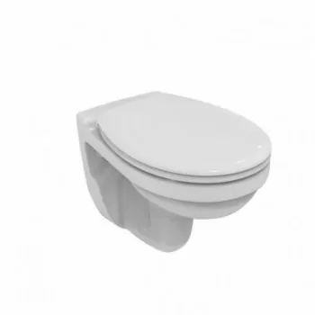 QUARZO wc sospeso senza sedile bianco europa E885701 - Vasi WC