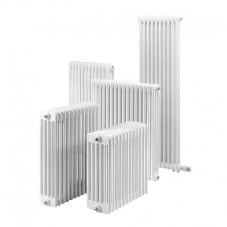 Radiatore tubolare multicolonna bianco con tappi 2/800 5 elementi CFG.880 2 colonne 0Q0020800050880