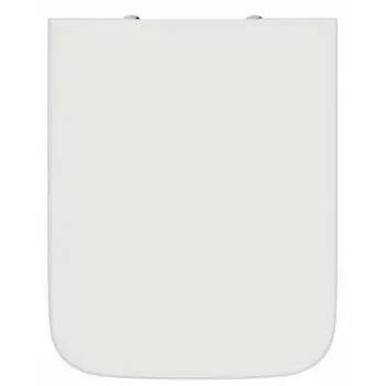 BLEND CUBE sedile slim per vaso Blend Cube, a chiusura rallentata, colore bianco finitura lucido T392701 - Sedili per WC