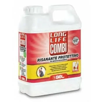 Long Life COMBI - Prodotto 2 in 1 per la pulizia e la protezione degli impianti termici - 1 litro 11316811 - Materiali di con...