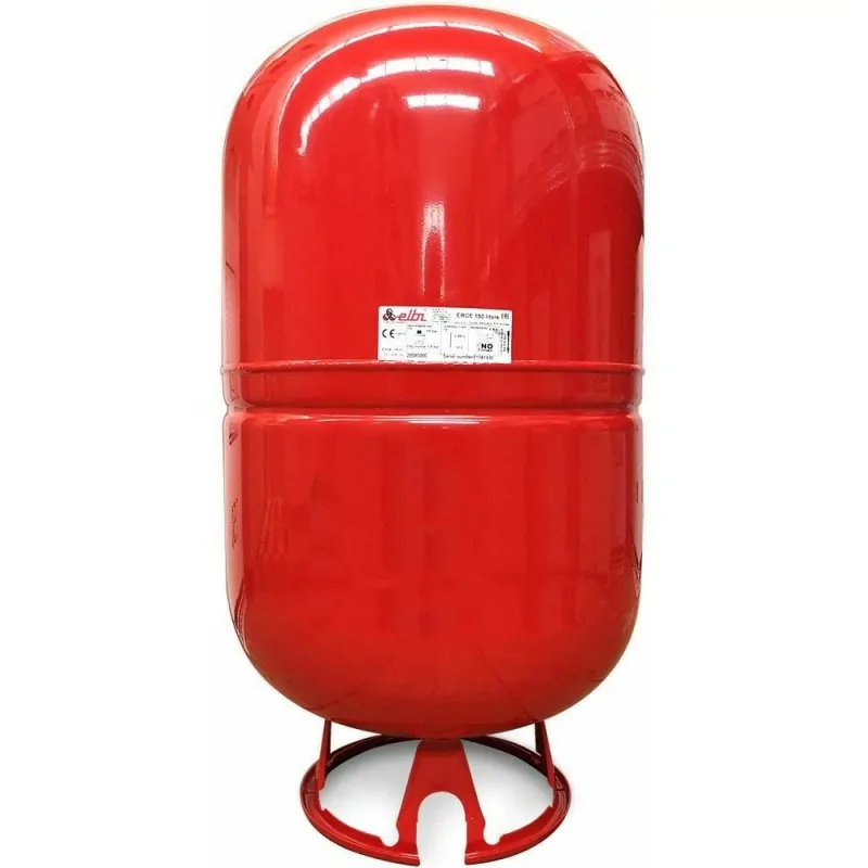 Vaso di espansione Elbi ERCE 150 litri per impianti di riscaldamento e condizionamento a membrana fissa A112L43 - Sicurezza/V...