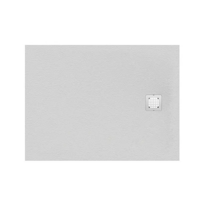 ULTRA FLAT S piatto doccia rettangolare L.120 P.70 cm ultrasottile, colore bianco finitura opaco effetto pietra K8221FR - Pia...