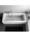 CONNECT vasca 140 cm rettangolare ad incasso, colore bianco E124101 - Vasche