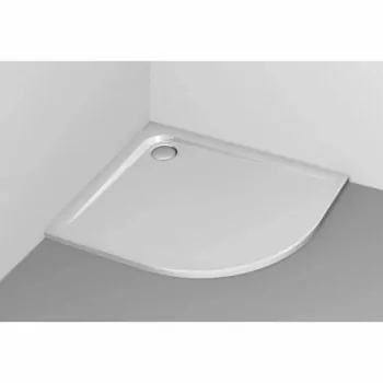 ULTRA FLAT piatto doccia angolare in acrilico 100 x 80 cm versione sinistra, bianco K240701 - Piatti doccia