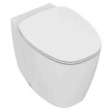 DEA vaso filo parete AquaBlade® con sedile slim a chiusura rallentata, colore bianco T349101 - Vasi WC