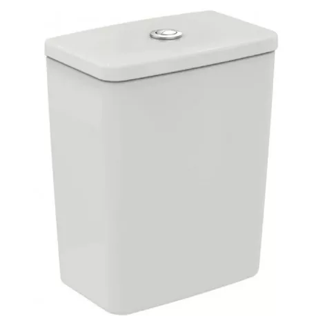 CONNECT AIR cassetta completa con batteria double flush, entrata dal basso, colore bianco E026701