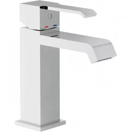 SOLIDO F Miscelatore rubinetto monocomando lavabo ø1.1/4" cromato SF00118/1CR