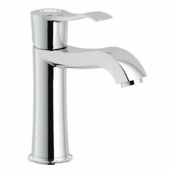 SOFI Miscelatore rubinetto monocomando lavabo con scarico ø1.1/4" Cromato SI98118/1CR - Per lavabi
