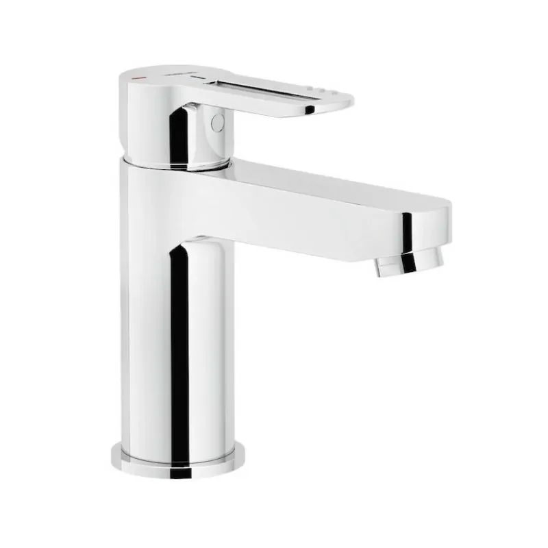NEW ROAD Miscelatore rubinetto monocomando lavabo ECO cromato RDH0118/2CR - Rubinetteria sanitaria