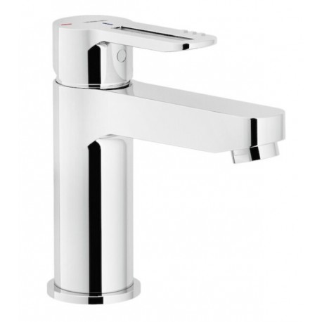 NEW ROAD Miscelatore rubinetto monocomando lavabo ECO cromato RDH0118/2CR - Rubinetteria sanitaria