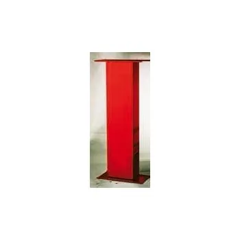 Piantana rossa rettangolare h.750 per cassetta tipo SLIM - 45 - 70 - 70S A0996 - Raccorderia antincendio