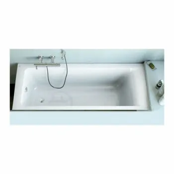 CONNECT vasca 140 cm rettangolare ad incasso, colore bianco E124101 - Vasche