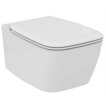 Ideal Standard 21 vaso sospeso con sedlie slim a chiusura rallentata, bianco T319901 - Vasi WC