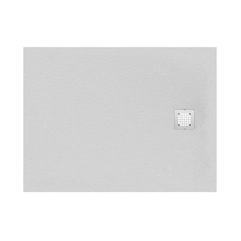 ULTRA FLAT S piatto doccia rettangolare ultrasottile Ideal Solid 140 x 80 cm, finitura opaca effetto pietra, bianco K8237FR -...