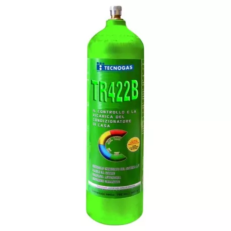 BOMBOLA DI RICAMBIO GAS REFRIGERANTE - TR422B bombola ricambio (vendita consentita solo ai possessori di patentino F-Gas) 00000011697