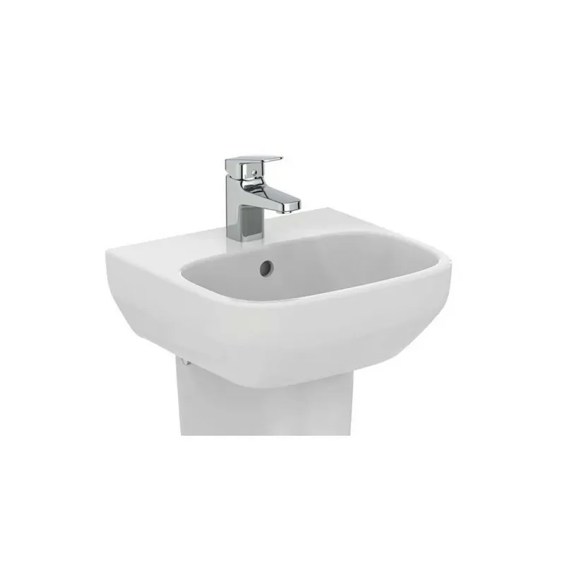 Ideal Standard I.LIFE A lavamani L.40 cm, monoforo, con troppopieno, colore bianco finitura lucido T451401 - Lavamani
