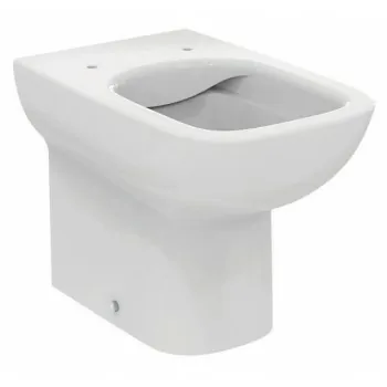 Ideal Standard I.LIFE A vaso a terra RimLS+, per installazione a filo parete, senza sedile, colore bianco finitura lucido T45...