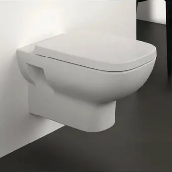 Ideal Standard I.LIFE A sedile avvolgente a chiusura normale, colore bianco finitura lucido T453001 - Sedili per WC