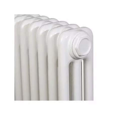 Radiatore tubolare in acciao bianco Zehnder charleston sostitutivo: 3069 da 20 elementi, allacciamento 1270 - 3 colonne h. 690 mm 3069---02012701