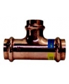 UNICO-FBQ COPPER TEE FFF 18 RKP130V181818 - A pressare in rame/bronzo per gas