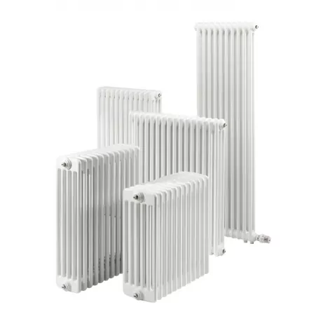 Radiatore tubolare multicolonna bianco 10 elementi 2 colonne H 1800 mm 0Q00218001000N0