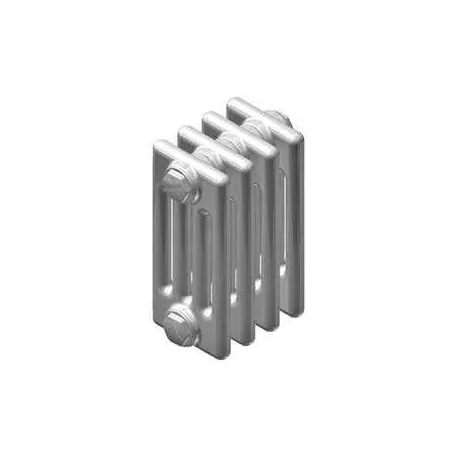 Radiatore tubolare Zehnder charleston: 4060 da 19 elementi allacciamento: S062 (senza tappi e riduzioni) 4180-006-2070-9016