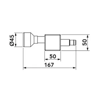 Tecnosystemi sifone anti-odore per tubo scarico condensa flessibile Ø 16/18/20/25 11126321 - Plastici in genere